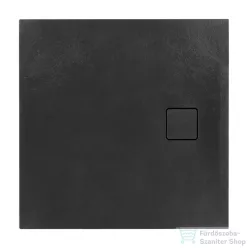 Marmy LOFT - 70x90 Zuhanytálca Cavalli Black