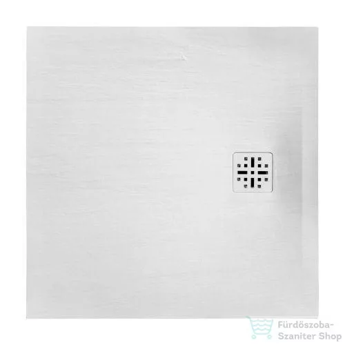Marmy BASALTO - 90x100 Zuhanytálca Prada White