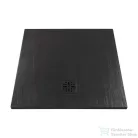 Marmy BASALTO - 100x100 Zuhanytálca Cavalli Black