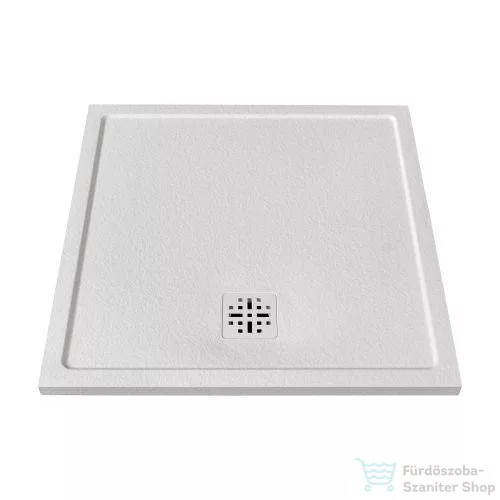 Marmy DOLOMITE PRO - 80x80 Zuhanytálca Prada White