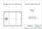 Marmy DOLOMITE PRO - 100x120 Zuhanytálca Prada White