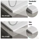 Sapho POLYSAN ANDRA L kád, 170x90x45cm (81111S)