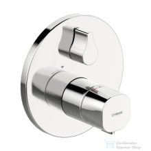   Hansa Hansaliving termosztátos falsík alatti kád/zuhany csaptelep belső egység nélkül,króm 81149552