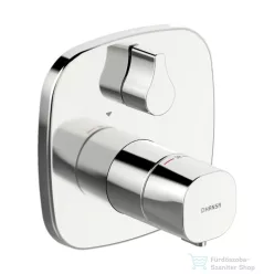   Hansa Hansaliving termosztátos falsík alatti kád/zuhany csaptelep belső egység nélkül,króm 81149572