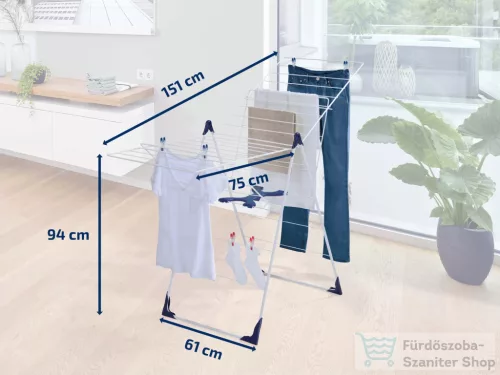 Leifheit Classic 200 Flex álló ruhaszárító 81408