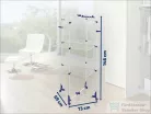 Leifheit Comfort Tower 340 álló ruhaszárító, 81455