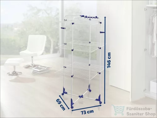 Leifheit Comfort Tower 340 álló ruhaszárító, 81455