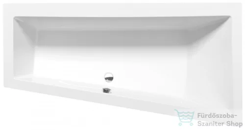 Sapho ANDRA R asszimetrikus kád 170x90x45cm, jobb, fehér 81511