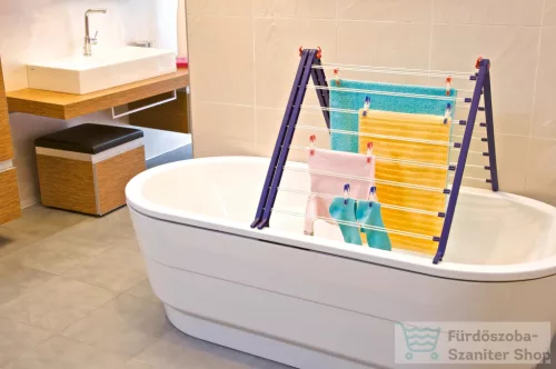 Leifheit Pegasus Bath 190 kihúzható álló ruhaszárító 81702