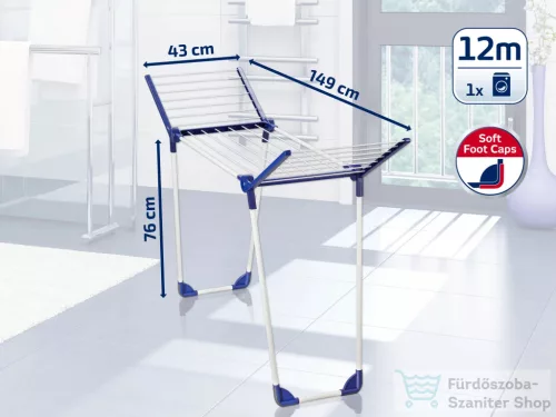 Leifheit Pegasus 120 Solid Compact álló ruhaszárító 81720
