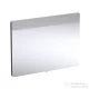 Geberit Option Square 90x65 cm-es tükör felső LED világítással,szálcsiszolt alumínium 819200000