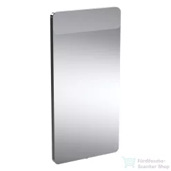   Geberit Option Square 40x80 cm-es tükör felső LED világítással,szálcsiszolt alumínium 819240000