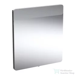   Geberit Option Square 60x65 cm-es tükör felső LED világítással,szálcsiszolt alumínium 819260000