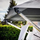 Leifheit Linoprotect 400 kültéri ruhaszárító, tetővel 82100