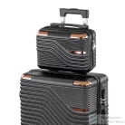 Leziter TraveLux Urban utazó neszeszer keményfedeles 23x30x14 cm fekete 833-BL12