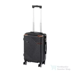   Leziter TraveLux Urban kézipoggyász keményfedeles levehető kerékkel 40x30x20 cm fekete 833-BL16