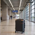 Leziter TraveLux Urban kézipoggyász keményfedeles levehető kerékkel 40x30x20 cm fekete 833-BL16