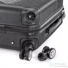 Leziter TraveLux Urban kézipoggyász keményfedeles levehető kerékkel 40x30x20 cm fekete 833-BL16