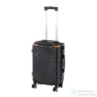 Leziter TraveLux Urban kabinbőrönd keményfedeles levehető kerékkel 50x40x20 cm fekete 833-BL20