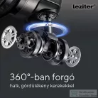Leziter TraveLux Urban kabinbőrönd keményfedeles levehető kerékkel 50x40x20 cm fekete 833-BL20