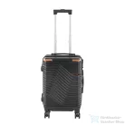 Leziter TraveLux Urban kabinbőrönd keményfedeles levehető kerékkel 50x40x20 cm fekete 833-BL20