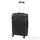 Leziter TraveLux Urban közepes bőrönd keményfedeles 68x45x25 cm fekete 833-BL24