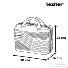 Leziter TraveLux Urban utazó neszeszer keményfedeles 23x30x14 cm lazacrózsaszín 833-LR12