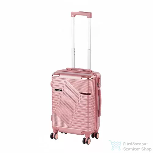 Leziter TraveLux Urban kézipoggyász keményfedeles levehető kerékkel 40x30x20 cm lazacrózsaszín 833-LR16