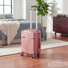 Leziter TraveLux Urban kézipoggyász keményfedeles levehető kerékkel 40x30x20 cm lazacrózsaszín 833-LR16