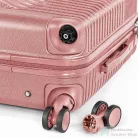 Leziter TraveLux Urban kézipoggyász keményfedeles levehető kerékkel 40x30x20 cm lazacrózsaszín 833-LR16