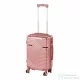 Leziter TraveLux Urban kabinbőrönd keményfedeles levehető kerékkel 50x40x20 cm lazacrózsaszín 833-LR20
