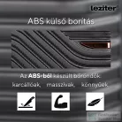 Leziter TraveLux Urban kabinbőrönd keményfedeles levehető kerékkel 50x40x20 cm lazacrózsaszín 833-LR20