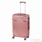 Leziter TraveLux Urban közepes bőrönd keményfedeles 68x45x25 cm lazacrózsaszín 833-LR24