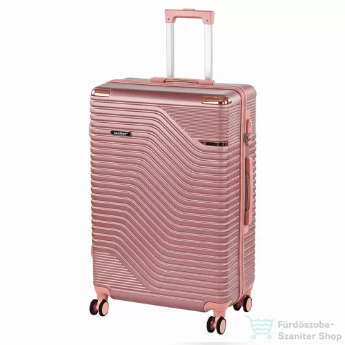 Leziter TraveLux Urban nagy bőrönd keményfedeles 76x50x29 cm lazacrózsaszín 833-LR28