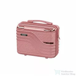   Leziter TraveLux Urban kisméretű kézi bőrönd keményfedeles 28x36x16 cm rosegold 833-RG14