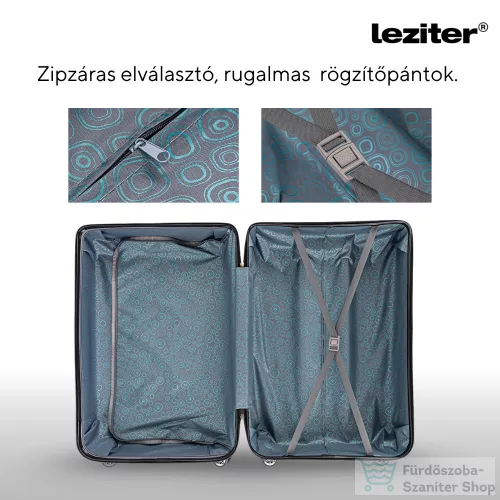 Leziter TraveLux Urban nagy bőrönd keményfedeles 76x50x29 cm rosegold 833-RG28