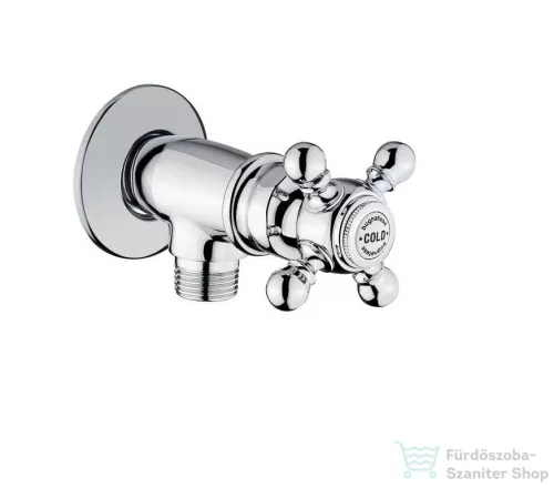 Bugnatese ARCADIA Sarokszelep 1/2-3/8" csatlakozású króm színben 8357
