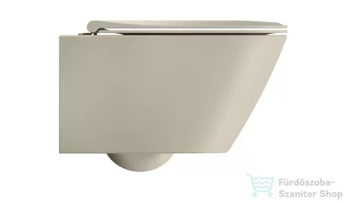 Sapho GSI MODO SWIRLFLUSH fali WC, 37x54 cm, matt krétafehér (841508)
