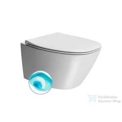   Sapho GSI MODO SWIRLFLUSH fali WC, 37x54 cm, matt fehér (841509)