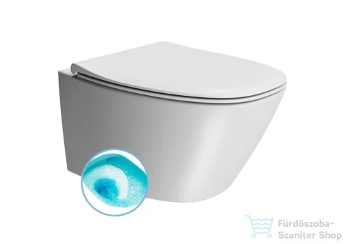 Sapho GSI MODO SWIRLFLUSH fali WC, 37x54 cm, matt fehér (841509)