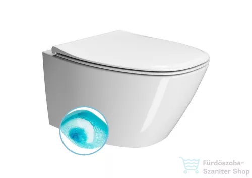 Sapho GSI MODO SWIRLFLUSH fali WC, 37x54 cm, ExtraGlaze (841511)