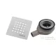 Sapho TRENECA zuhanytálca szifon, 90mm, DN40, inox fedő (84999)