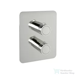   RamonSoler MAMMA MIA falsík alatti termosztátos kád/zuhany csaptelep, polírozott rozsdamentes acél 84D311561
