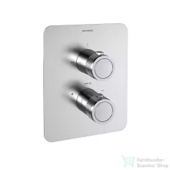   RamonSoler MAMMA MIA falsík alatti termosztátos kád/zuhany csaptelep, szálcsiszolt rozsdamentes acél 84D312506