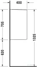 Duravit piszoár válaszfal 8500000000 ( 850000 )