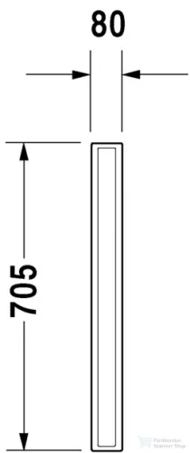 Duravit piszoár válaszfal 8500000000 ( 850000 )