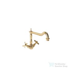   Bugnatese Princeton álló mosogató csaptelep,sárgaréz 851ON