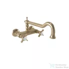 Bugnatese  Princeton fali mosogató csaptelep,bronz 852BR
