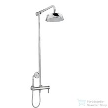   Bugnatese ATHENA zuhanyrendszer 21,5 cm-es fejzuhannyal,zuhanyszettel,króm 8542CCR