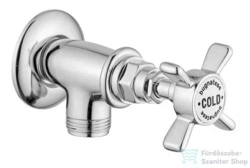 Bugnatese PRINCETON Sarokszelep 1/2-3/8" csatlakozású króm színben 857